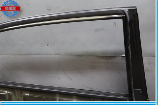 11-16 Hyundai Equus Rear Left Driver Side Exterior Door Shell Panel Black Oem