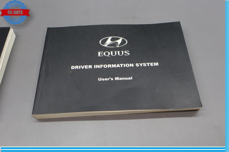 Load image into Gallery viewer, 2012 Hyundai Equus SIG Owner User Manual Guide Book W/ Case Cover Oem
