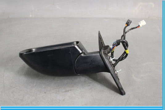 14-17 Maserati Ghibli Front Left Side Mirror Door Rear View Black Oem