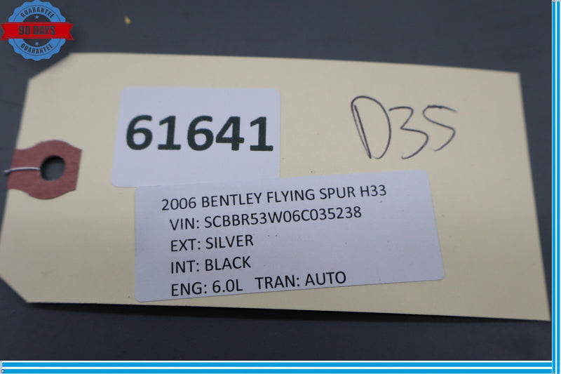 Load image into Gallery viewer, 06-12 Bentley Continental Flying Spur Rear Center Middle Seat Belt Oem

