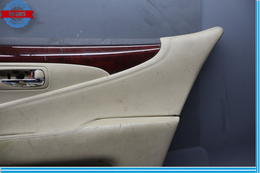 07-09 Lexus LS460 LS460L Rear Right Passenger Side Interior Door Panel Oem