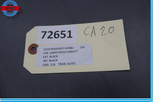 14-19 Maserati Ghibli M157 Front Left Side Upper Control Arm 670004185 Oem