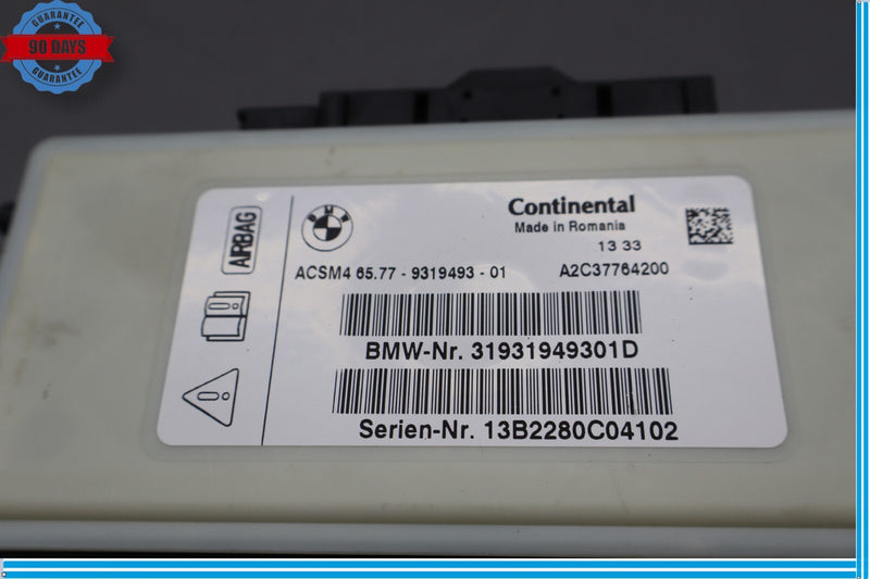 Load image into Gallery viewer, 11-23 BMW 320i 328i 428i Crash Impact Safety Sensor Control Module Unit Oem
