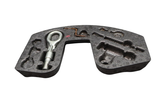 03-13 Bentley Continental GTC Tool Carrier Trunk Tools Kit 3W0012123 Oem