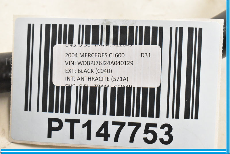 Load image into Gallery viewer, 00-06 Mercedes CL500 CL600 W215 Engine Motor Oil ABC Hose Line Pipe Oem
