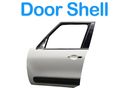 14-19 Fiat 500L Front Left Driver Side Outer Door Shell Panel White Oem