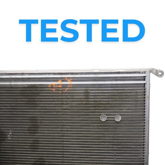 03-06 Mercedes SL500 R230 Front Engine Cooling Radiator AC A/C Condenser Oem