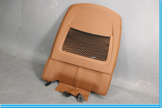 14-17 Maserati Ghibli Front Left Driver Side Seat Back Cover Brown Oem