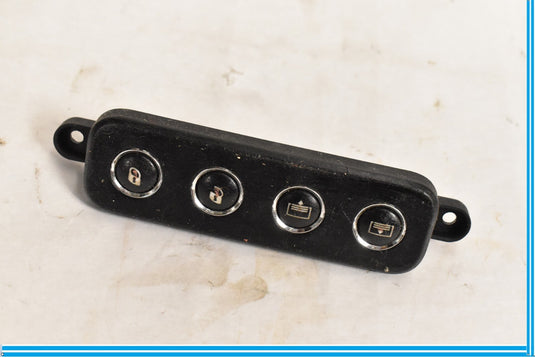 03-12 Maserati Quattroporte Rear Console Door Lock Blind Roll Switch Oem